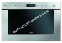 micro-ondes WHIRLPOOL Ambiance AMW 901 IXL  Four microondes monofonction  intégrable  22 litres  750 Watt  inox