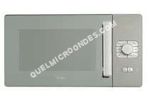 micro-ondes WHIRLPOOL Micro ondes et gril  GT386MIR SILVER