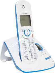 mobile ALCATEL Téléphone  fil  F390 Voice Solo Bleu