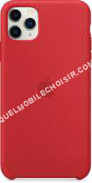 mobile APPLE AppleCoque Apple iPhone 11 Pro Max Silicone Rouge