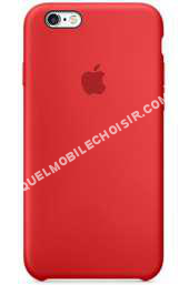mobile APPLE Coque iPhone  COQUE DE PROTECTION EN  ROUGE POUR IPHONE 6/6S