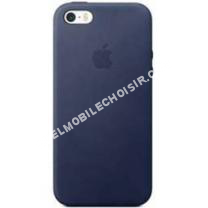 mobile APPLE Coque  iPhone 5/5S/SE cuir bleu nuit