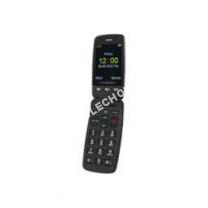 mobile Doro Téléphone portable  Primo 406  Téléphone mobile  microSDHC slot  GSM  240  320 piels  TFT  0,3 MP  noir