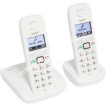 mobile GIGASET Téléphone  fil  E310 Duo Comfort Blanc