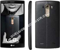 mobile LG Smartphone  G4 H15  Smartphone  4G LTE  32 Go  microSDXC slot  GSM  5.5'  2560  1440 piels  IPS  16 MP (caméra avant de  mégapiels)
