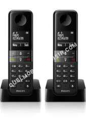 mobile Philips Téléphone  fil  D450 DUO