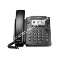 mobile POLYCOM Téléphone fixe  VVX 300  Téléphone VoIP  SIP, RTCP, RTP, SRTP, SDP   lignes