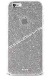 mobile PURO Coque  iPhone 6/6s Glitter shine Silver