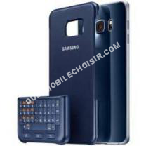 mobile Samsung Coque smartphone  COQUE DE PROTECTION AVEC CLAVIER INTEGRE NOIR POUR  GALAXY S6 EDGE