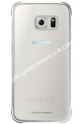 mobile Samsung Coque  Galaxy S6 transparente silver