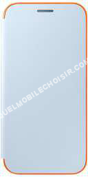 mobile Samsung Etui  Flip Cover A3 2017 bleu Neon