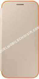 mobile Samsung Etui  Flip Cover A3 207 gold Neon