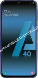 mobile Samsung SamsungSmartphone Samsung Galaxy A40 Bleu