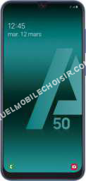 mobile Samsung Smartphone  Galaxy A50 Bleu