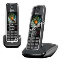 mobile GIGASET Téléphone  fil  C530 DUO NOIR