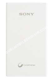 mobile SONY Btterie externe  blnc 5800 mAh CP-E6W