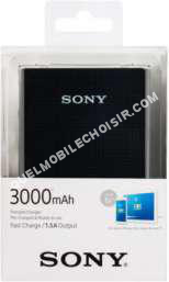mobile SONY Batterie externe  noir 3000 mAh CPE3