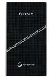mobile SONY Batterie externe  noir 5800 mAh CP-E6B