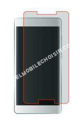 mobile TECHYO Film de Protection  en verre trempe 2.5D pour smartphone   .5