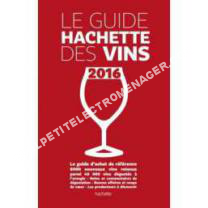 petit électroménager HACHETTE Livre de cuisine  Guide  des vins 2016