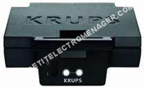 petit électroménager KRUPS Fk 451 Appareil  Croque-Monsieur 85 W, Plaques 25  12 Cm Noir