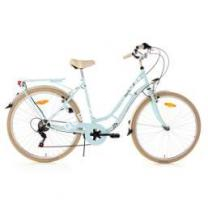 vélo KS CYCLING Vélo de ville femme 28'  bleu TC 53 cm 6V